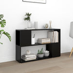 Bokhylle Svart 100X24X63 Cm Konstruert Tre