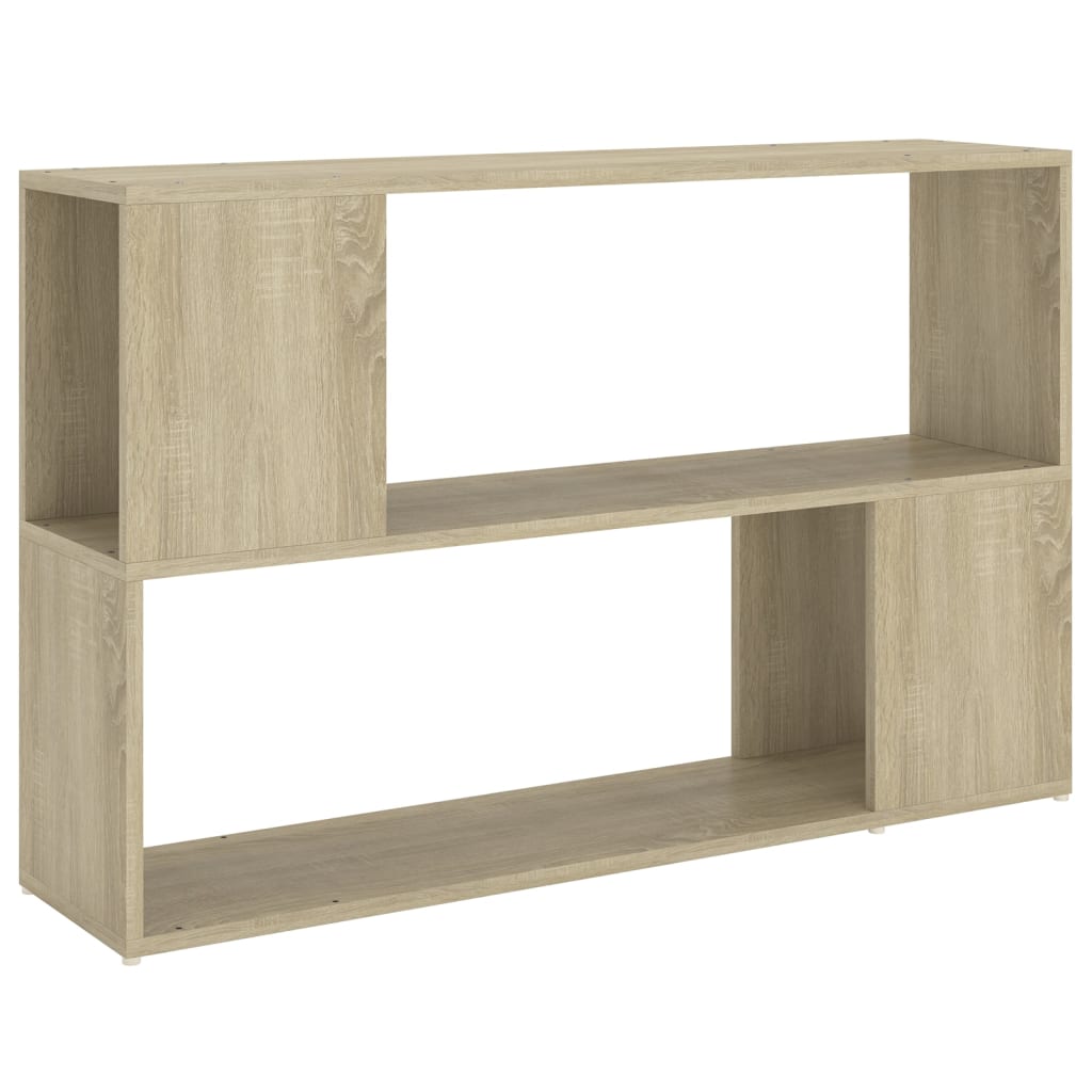 Bokhylle Sonoma Eik 100X24X63 Cm Konstruert Tre