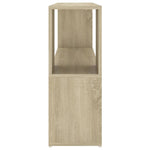 Bokhylle Sonoma Eik 100X24X63 Cm Konstruert Tre