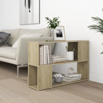 Bokhylle Sonoma Eik 100X24X63 Cm Konstruert Tre