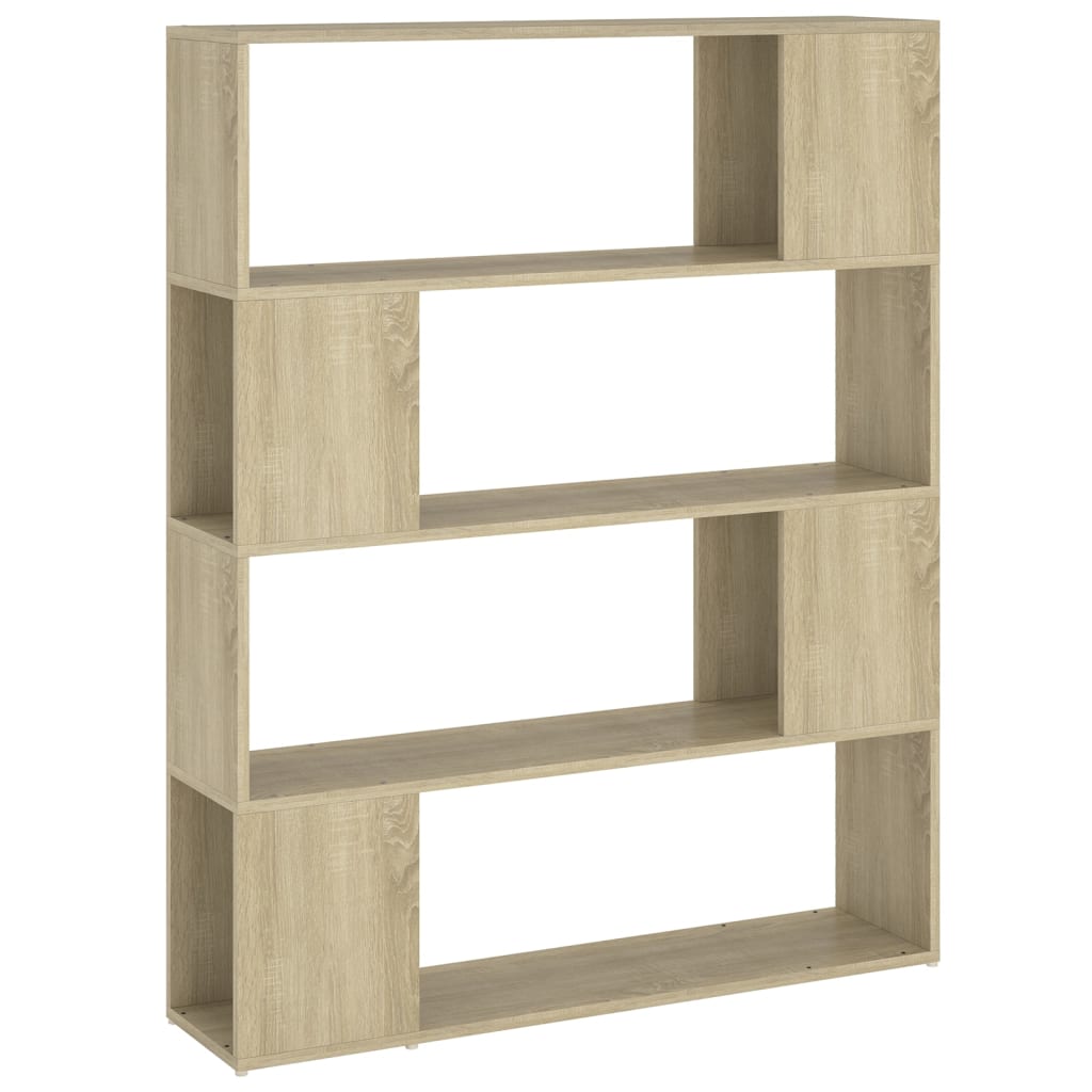 Bokhylle/Romdeler Sonoma Eik 100X24X124 Cm