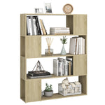 Bokhylle/Romdeler Sonoma Eik 100X24X124 Cm