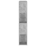 Bokhylle/Romdeler Betonggrå 100X24X124 Cm