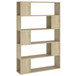 Bokhylle/Romdeler Sonoma Eik 100X24X155 Cm Konstruert Tre