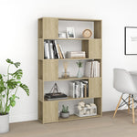 Bokhylle/Romdeler Sonoma Eik 100X24X155 Cm Konstruert Tre