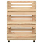 Grønnsakstralle 57X30X80 Cm Heltre Furu