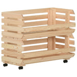 Grønnsakstralle 77X30X80 Cm Heltre Furu