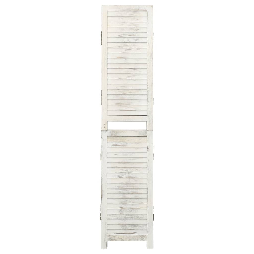 Romdeler 5 Paneler Antikk Hvit 178,5X166 Cm Heltre