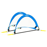 Fotballmål For Barn 2 Stk Oppbevaringspose 75,5X46X48 Cm