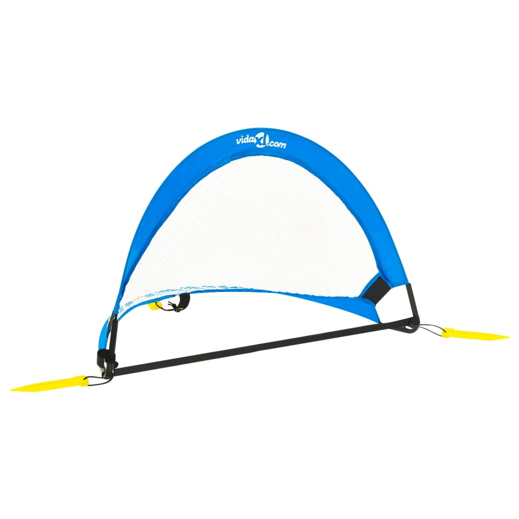 Fotballmål For Barn 2 Stk Oppbevaringspose 75,5X46X48 Cm