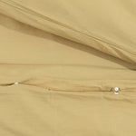 Sengesett Gråbrun 135X200 Cm Lett Mikrofiber