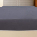 Jerseylaken 2 Stk Antrasitt 90X200 Cm Bomull