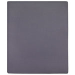 Jerseylaken Antrasitt 100X200Cm Bomull