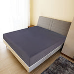 Jerseylaken 2 Stk Antrasitt 140X200 Cm Bomull
