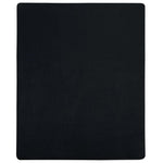 Jerseylaken Svart 140X200 Cm Bomull
