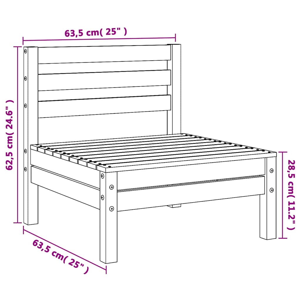 Midtsofa For Hage Heltre Furu