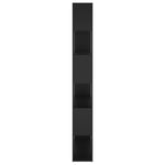 Bokhylle/Romdeler Svart 100X24X188 Cm