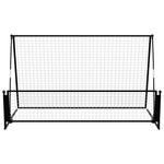2-I-1 Fotballmål Og Stoppnett 202X104X120 Cm Stål