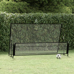 2-I-1 Fotballmål Og Stoppnett 202X104X120 Cm Stål