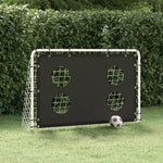 Fotballmål Treningsnett Stål 184X61X122 Cm