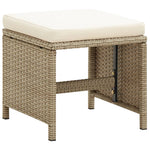Hagestoler Med Krakker 2 Stk Polyrotting Beige