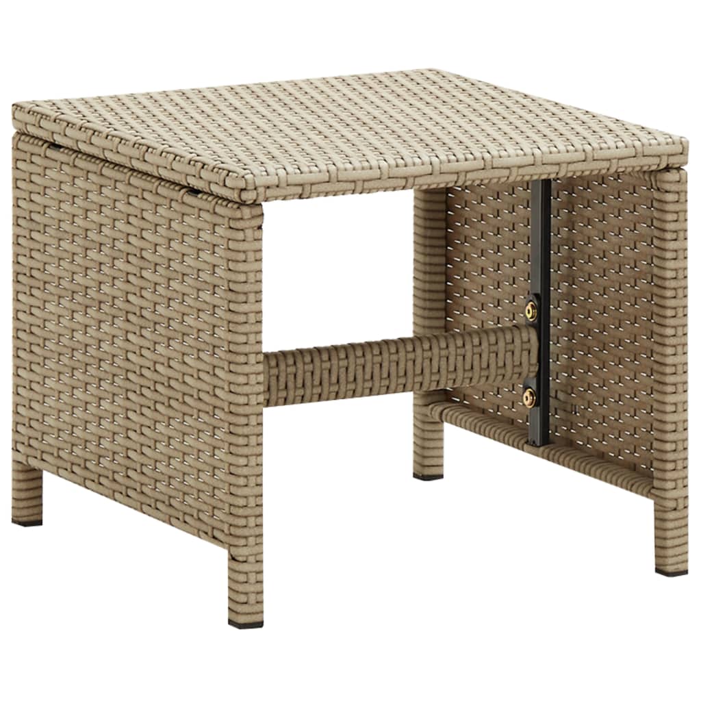 Hagestoler Med Krakker 2 Stk Polyrotting Beige