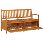 Oppbevaringsbenk 148 Cm Heltre Akasie