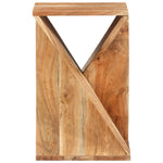 Sidebord 35X35X55 Cm Gjenvunnet Akasie