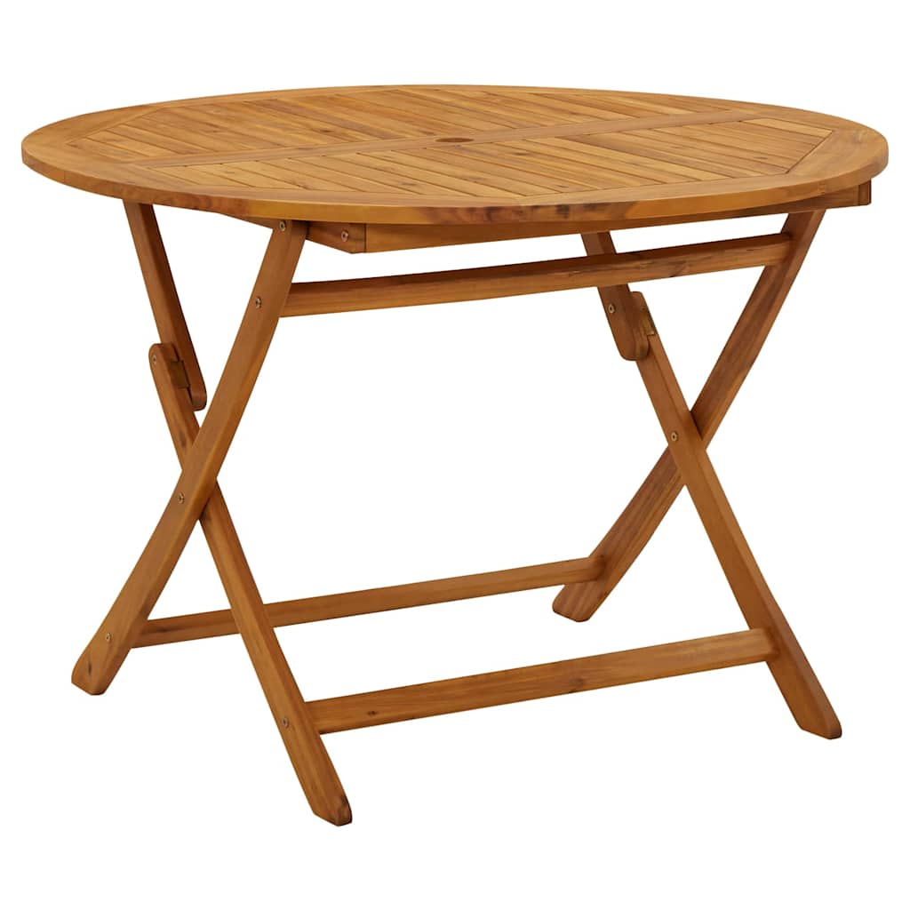 Sammenleggbart Hagebord 110 Cm Heltre Akasie