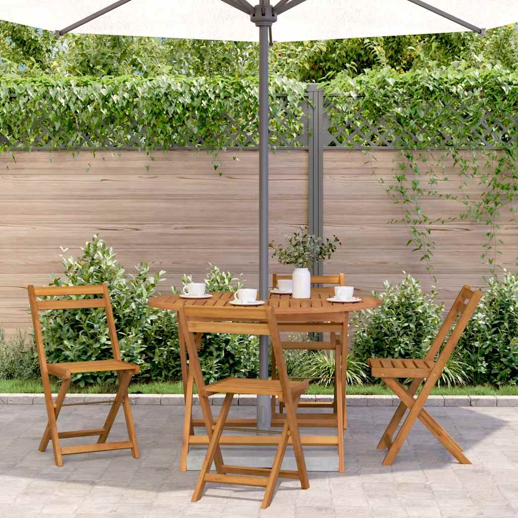 Sammenleggbart Hagebord 110 Cm Heltre Akasie