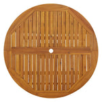 Sammenleggbart Hagebord 110 Cm Heltre Akasie