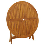 Sammenleggbart Hagebord 110 Cm Heltre Akasie