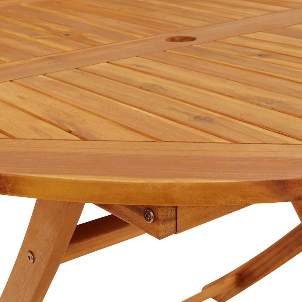 Sammenleggbart Hagebord 110 Cm Heltre Akasie