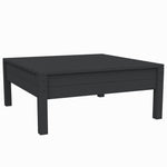 Hagesofagruppe Med Puter 3 Deler Svart Heltre Furu