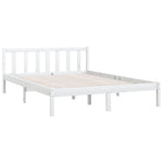 Sengeramme Heltre Furu 140X190 Cm Hvit