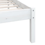 Sengeramme Heltre Furu 140X190 Cm Hvit
