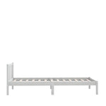 Sengeramme Hvit Heltre Furu 90X200 Cm