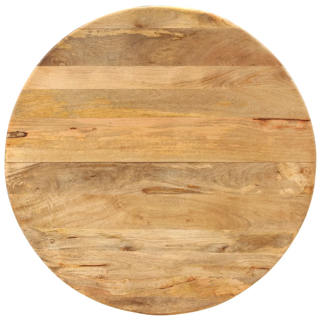 Spisebord Ø110X78 Cm Heltre Mango Og Stål