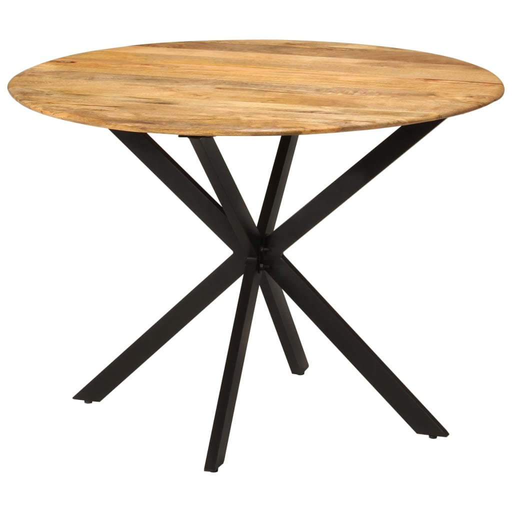 Spisebord Ø110X78 Cm Heltre Mango Og Stål