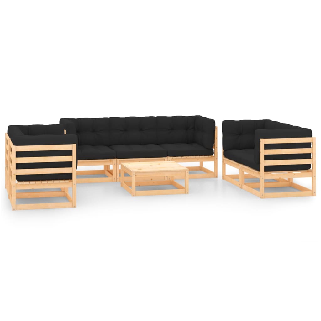 Hagesofagruppe Med Puter 8 Deler Heltre Furu