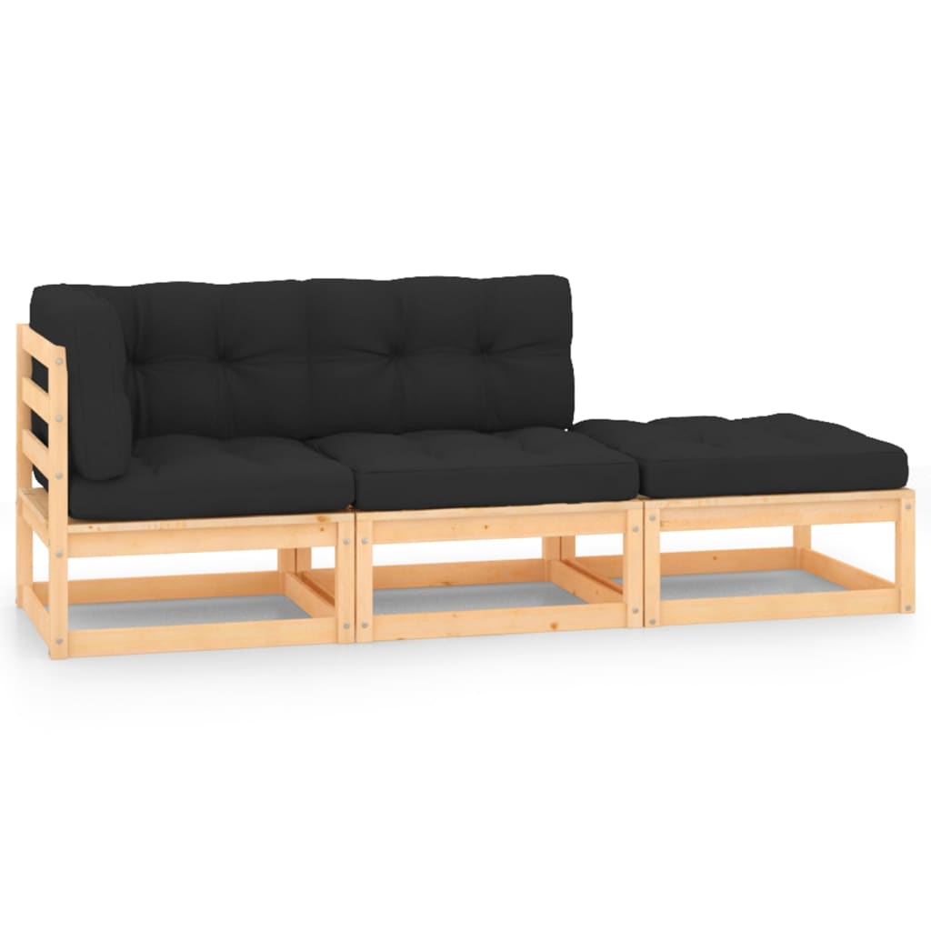 Hagesofagruppe Med Puter 3 Deler Heltre Furu