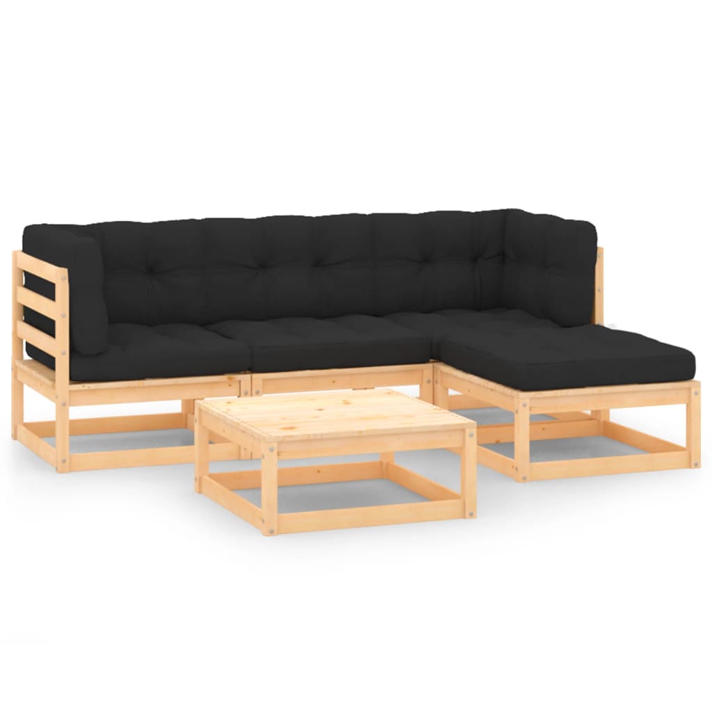 Hagesofagruppe Med Puter 5 Deler Heltre Furu