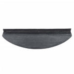 Selvklebende Trappematter 15 Stk 65X22,5X3,5 Cm Svart