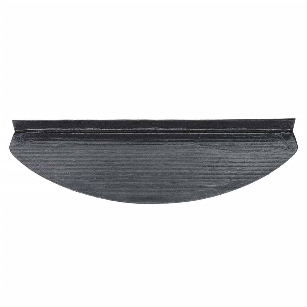 Selvklebende Trappematter 15 Stk 65X22,5X3,5 Cm Svart