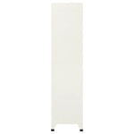 Oppbevaringsskap Grå Og Blå 90X45X180 Cm Stål