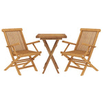 Hagespisestuesett 3 Deler Heltre Teak