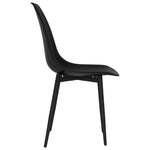Spisestoler 6 Stk Svart Pp