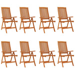 Klappstoler 8 Stk Heltre Eukalyptus