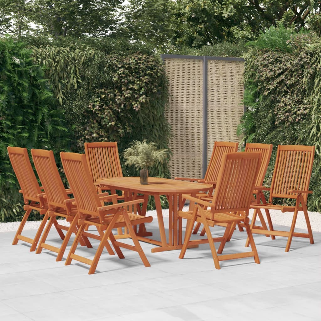 Klappstoler 8 Stk Heltre Eukalyptus