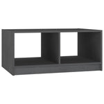 Salongbord 75X50X33,5 Cm Heltre Furu Grå